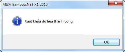 XK thành công